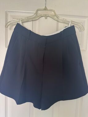 Aritzia Black Effortless Short Retro 8 High Waist Shorts Tailored Look